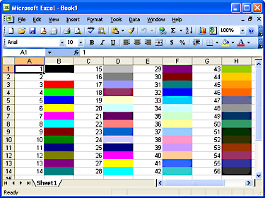 Excel Color