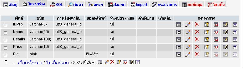 ตาราง