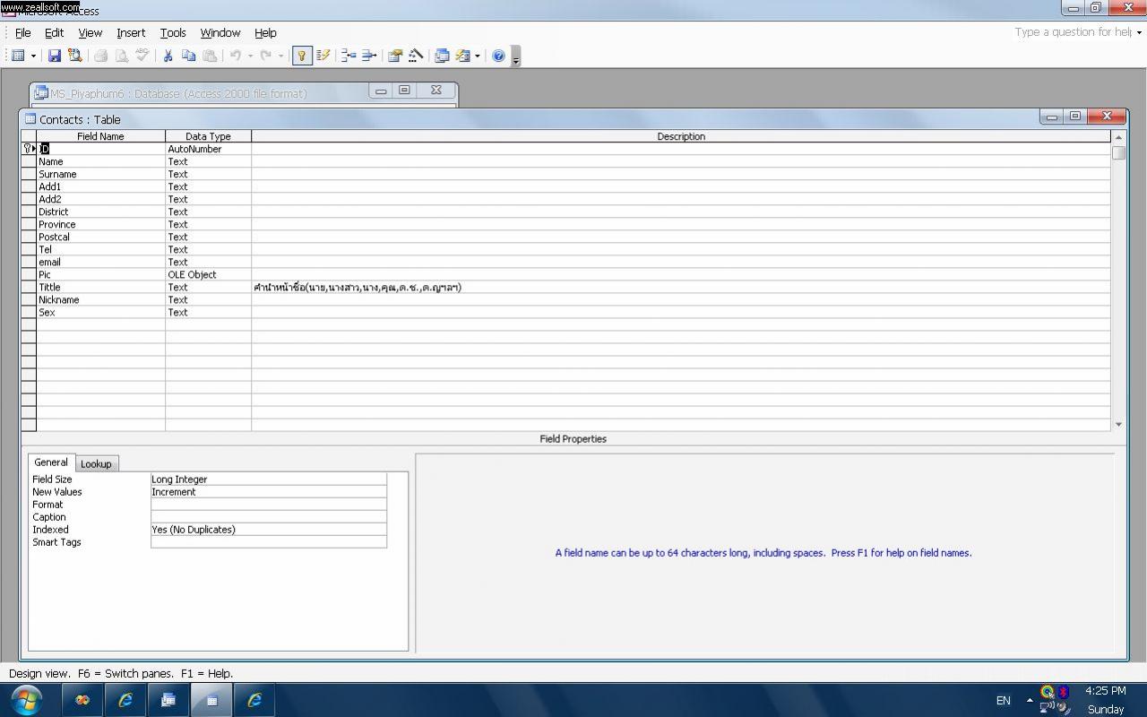 datas structure