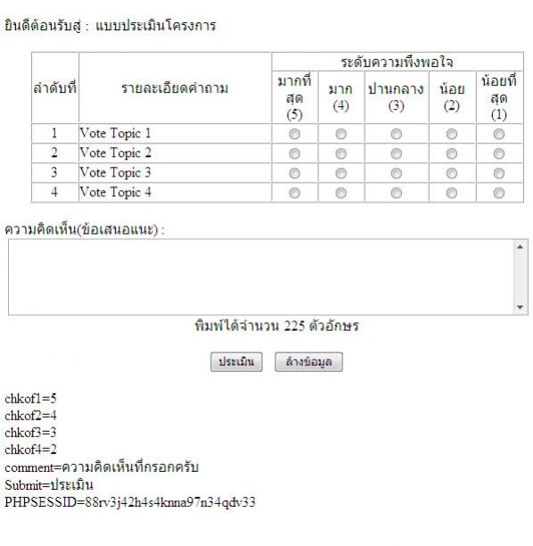 หลังโวต