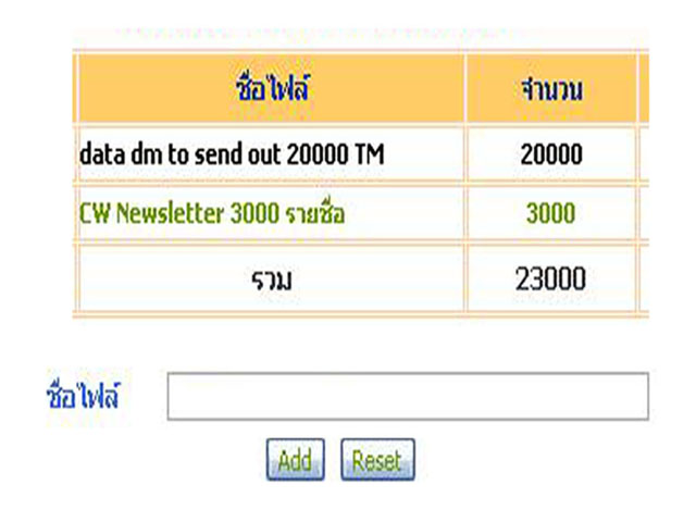 1. ต้องการดึงชื่อจากตารางลากมาลงช่อง textbox 