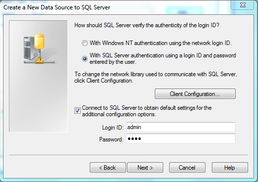 SQL Server does not exist or access denied