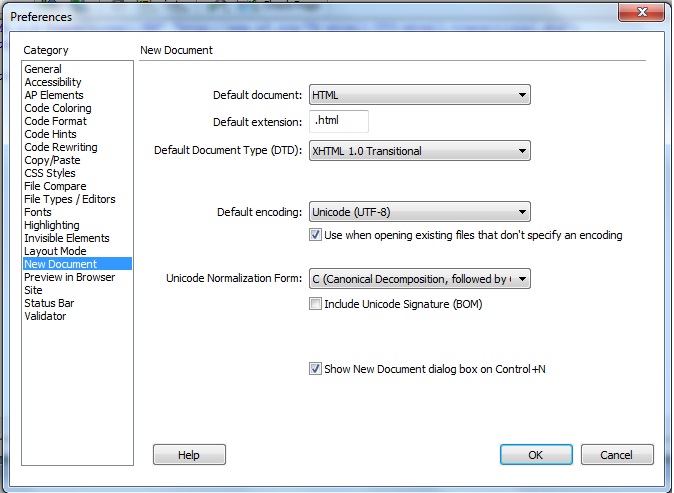 UTF-8 Encoding