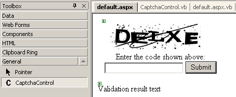 asp.net CAPTCHA  