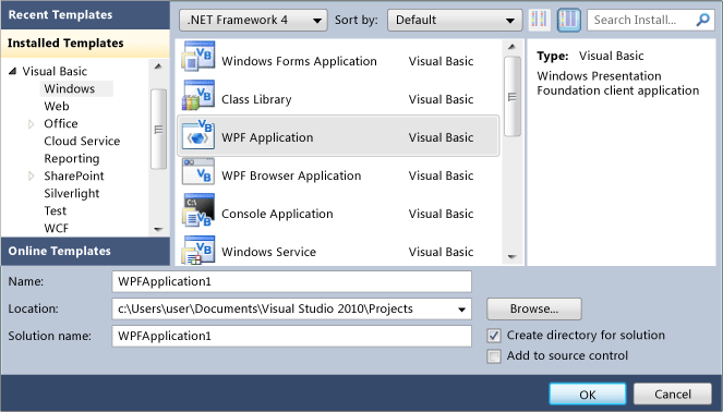 WPF Application