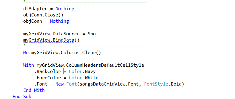 ขออนุญาติสอบ ถามการใช้ BindData() หน่อยครับว่าทำไหมพอเขาไ