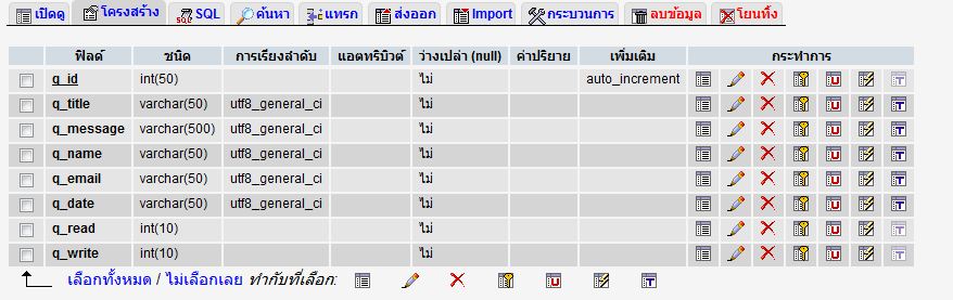 ฐานข้อมูล