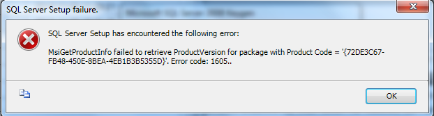 MS SQL 2008 R2 ไม่ได้2