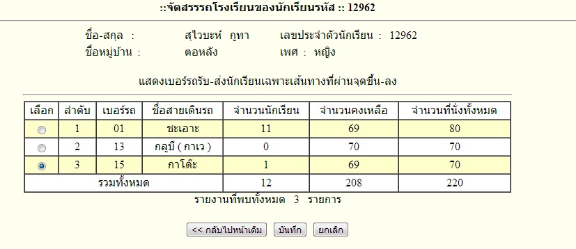 จัดสรรรถ