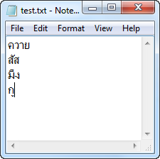 ตัวอย่างคำหยาบ